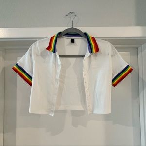 Tiny rainbow shirt 🌈